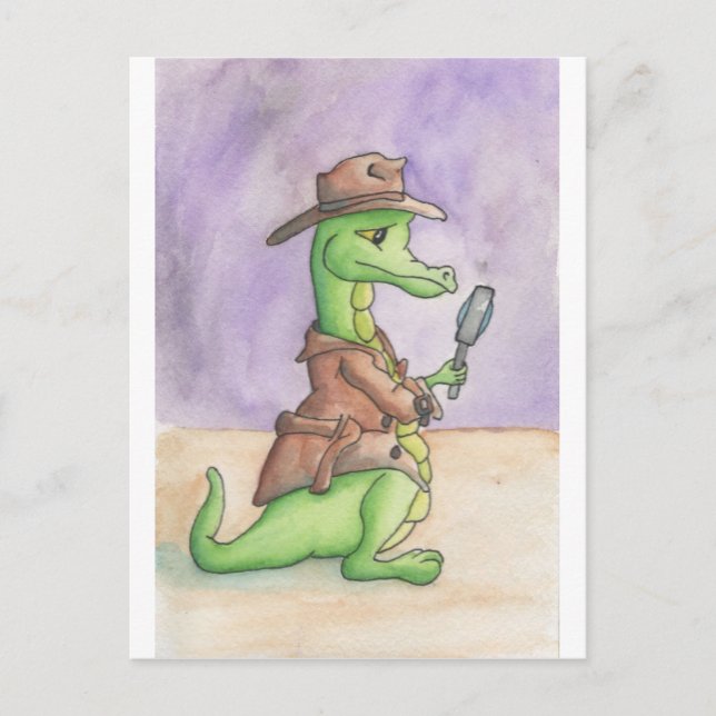 Detective Draco Postkarte (Vorderseite)