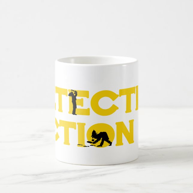 Detective Fiction Genre Lover Kaffeetasse (Mittel)