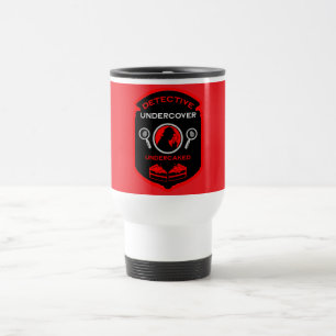 Detective Themed Funny Gift Reisebecher