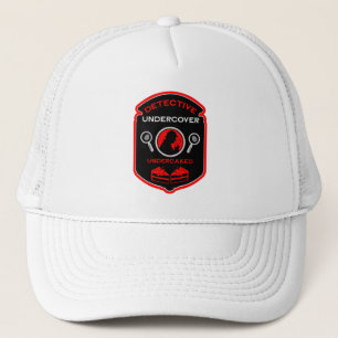 Detective Themed Funny Gift Truckerkappe