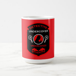 Detective Themed Funny Gift Verwandlungstasse