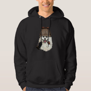 Detektiv Amerikanischer Eskimo-Spion Ermittler Wel Hoodie