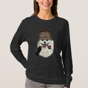 Detektiv Amerikanischer Eskimo-Spion Ermittler Wel T-Shirt