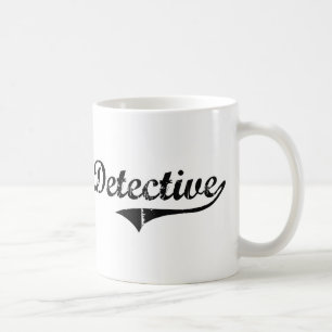Detektiv-beruflicher Job Kaffeetasse