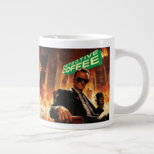 Detektiv Coffee Riesenkaffee-Tasse