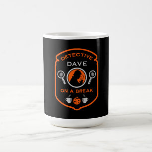 Detektiv gedachte lustige Tee und Kaffee Verwandlungstasse