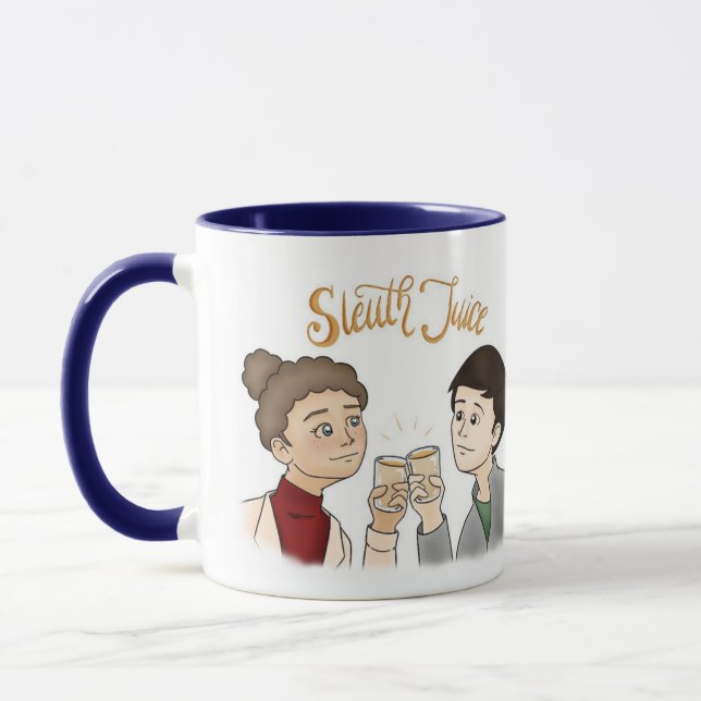 Detektiv-Saft-Tasse Tasse (Links)