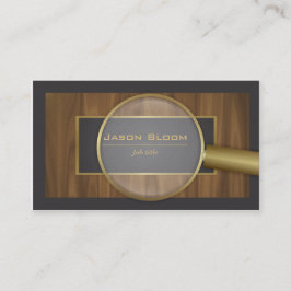 Detektiv Visitenkarte