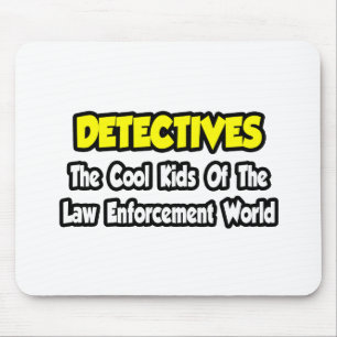 Detektive... Coole Kinder Strafverfolgung Welt Mousepad