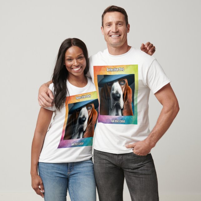 Detektivhund T-Shirt (Unisex)