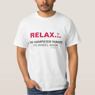 DÉTENDEZ et obtenez outre du T-shirt de roue de