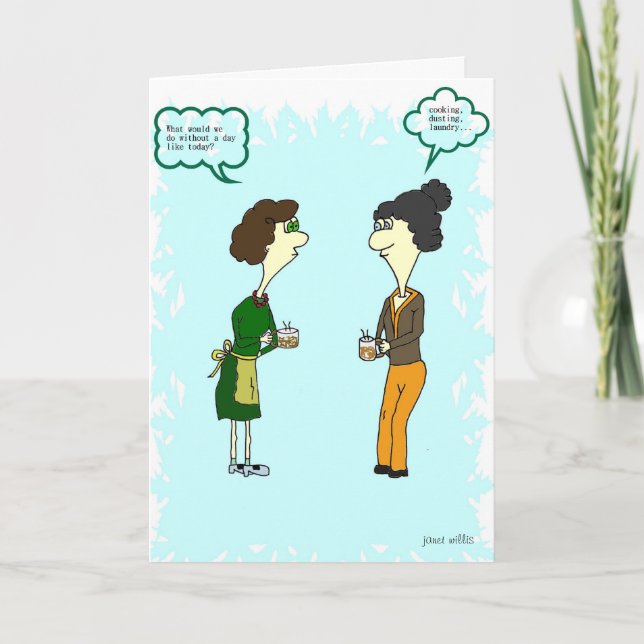 Détendez la carte du jour de mère (Devant)