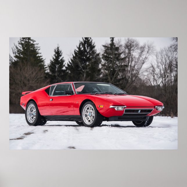 Detomaso Pantera Poster (Vorne)