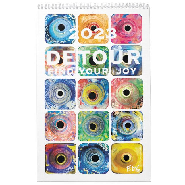 DETOUR 2023 Calendrier de l'art et de la gratitude (Protection)