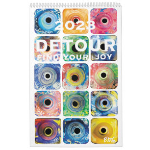 DETOUR 2023 Kunstkalender und Dankbarkeit Kalender