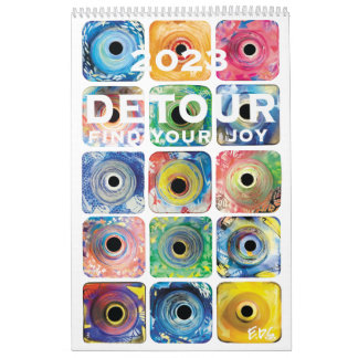 DETOUR 2023 Kunstkalender und Dankbarkeit Kalender