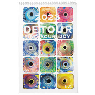 DETOUR 2023 Kunstkalender und Dankbarkeit Kalender