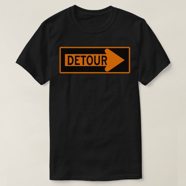 Detour Sign T-Shirt (Design vorne)