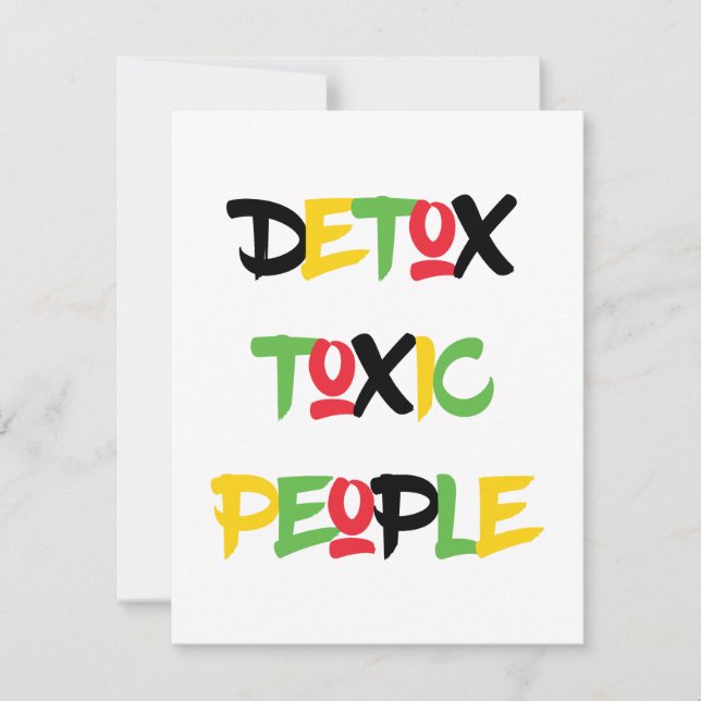 Detox Toxic People (Vorderseite)