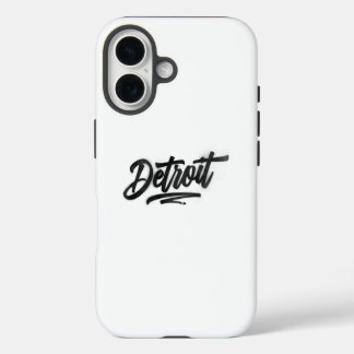 Detriot iPhone 16 Hülle