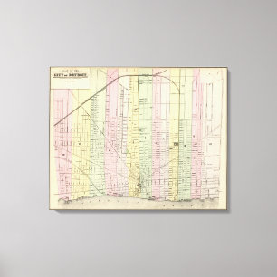 Detroit 2 leinwanddruck