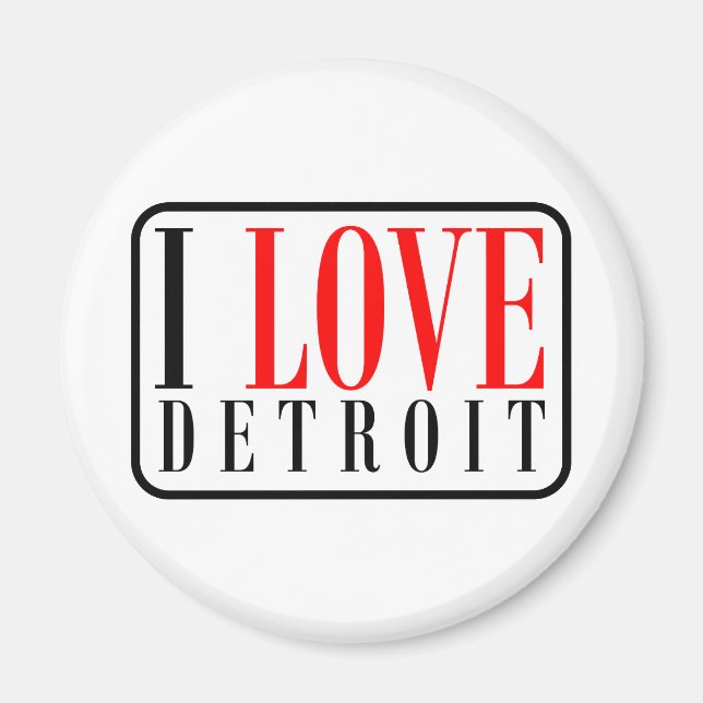 Detroit, Alabama Magnet (Vorne)