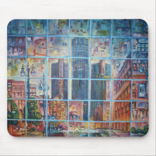 Detroit auf meinem Verstand Mousepad