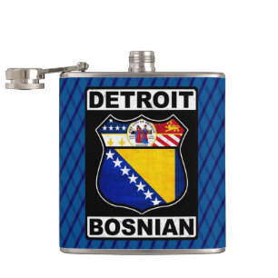 Detroit Bosnian Flachmann