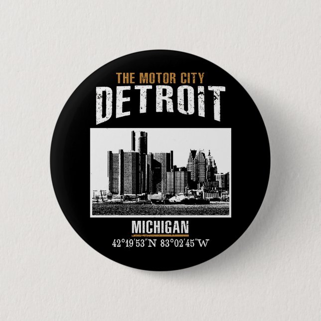 Detroit Button (Vorderseite)