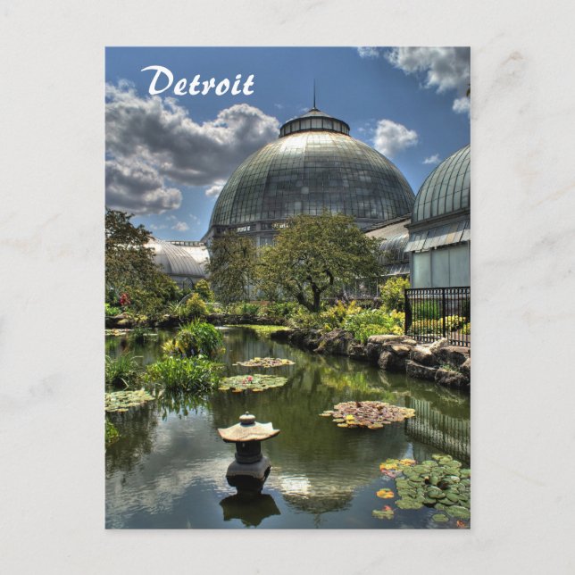 Detroit - Carte postale Belle Isle (Devant)