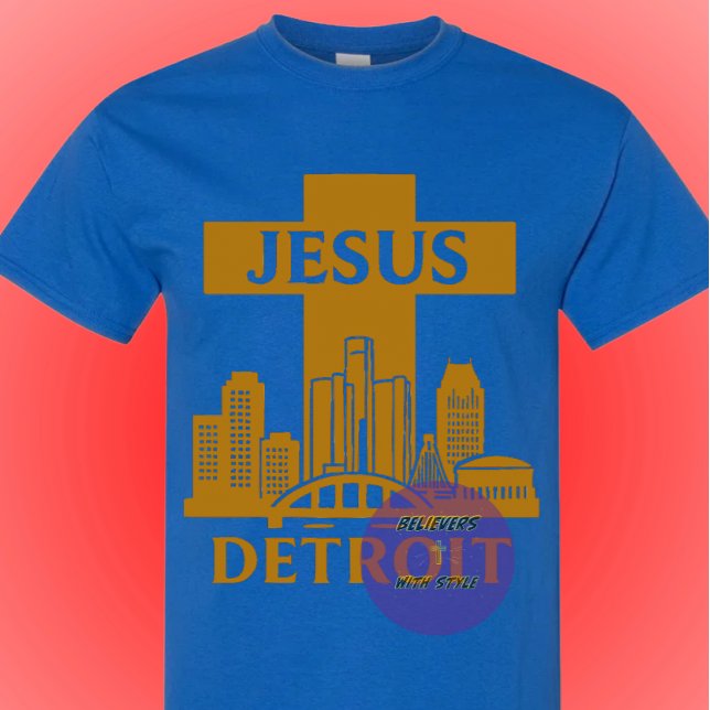 Detroit - Christlich T-Shirt (Von Creator hochgeladen)