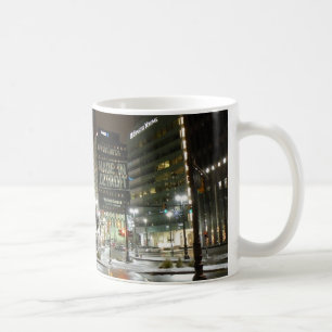 Detroit Christmas Tasse - Woodward Avenue