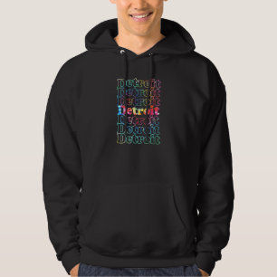 Detroit Cool Inspiriert 1 Hoodie