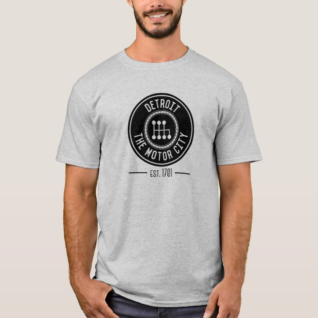 Detroit, das Bewegungsstadt-T-Shirt T-Shirt (Vorderseite)