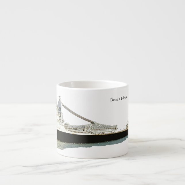 Detroit Edison Ausschnitt Espresso Tasse (Vorderseite)