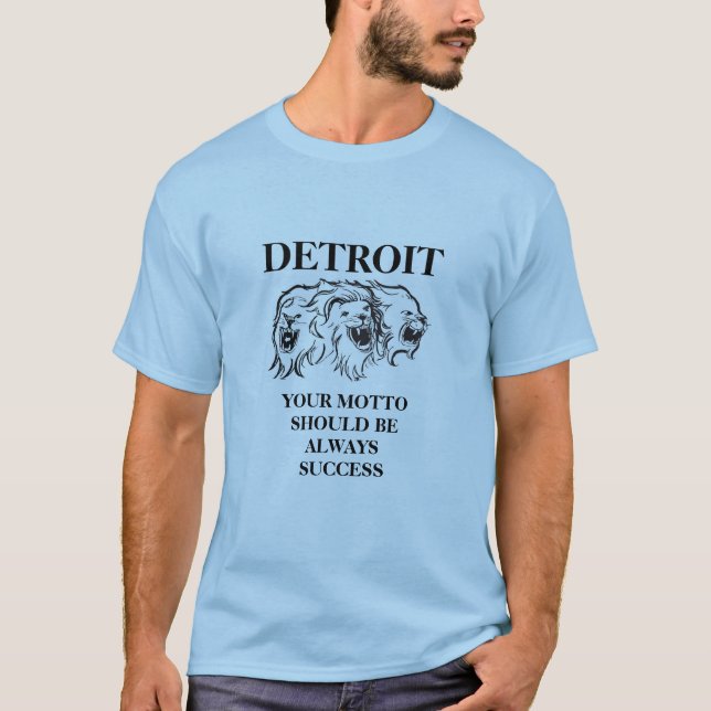 DETROIT-ERFOLG T-Shirt (Vorderseite)