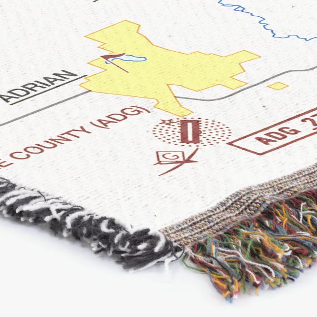 Detroit Flyway Chart Decke (Ecke)