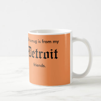 Detroit-Freund-Tasse Kaffeetasse