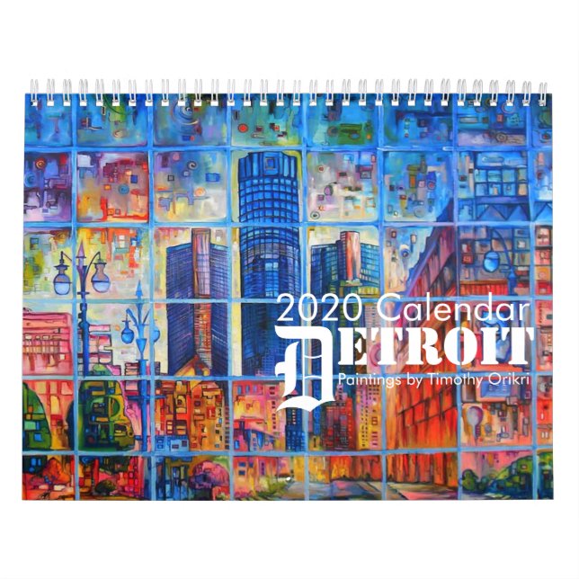 Detroit-Kalender 2020 Kalender (Titelbild)