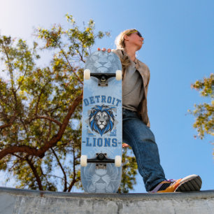 Detroit Lions  Fußball Skateboard
