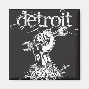 Detroit-Magnet Magnet