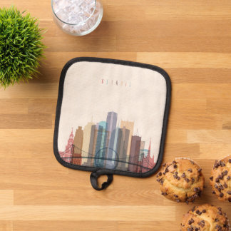 Detroit, Michigan | City Skyline Topflappen