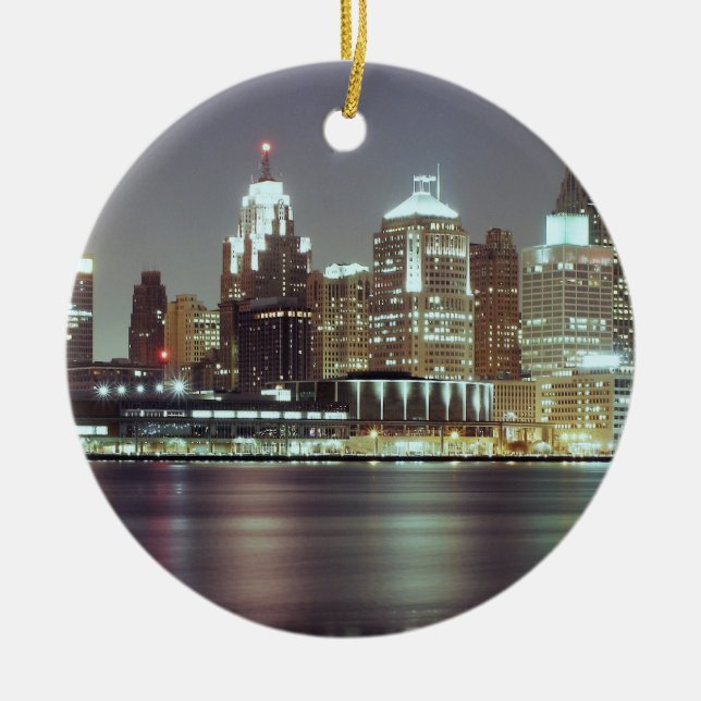 Detroit, Michigan Keramikornament (Vorne)