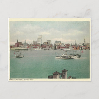 Detroit Michigan Postkarte