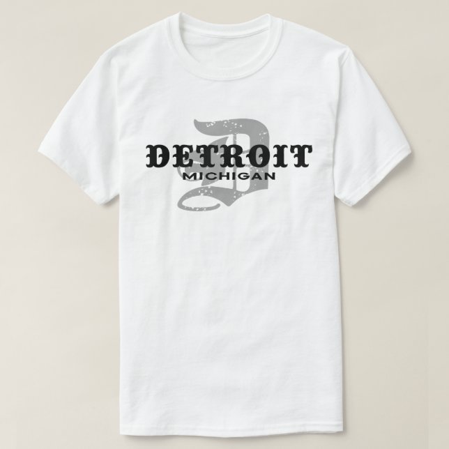 Detroit Michigan T-Shirt (Design vorne)
