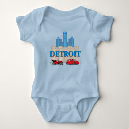 Detroit Michigan United Staaten Baby Strampler