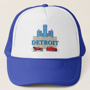 Detroit Michigan United Staaten Truckerkappe