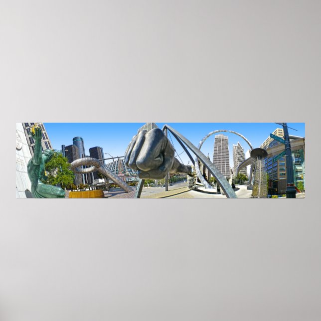 Detroit Mural Poster (Vorne)