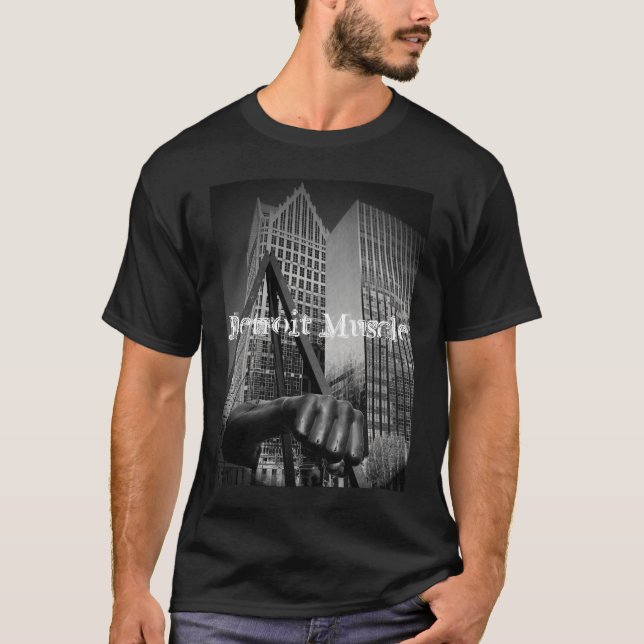 Detroit-Muskel T-Shirt (Vorderseite)