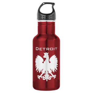 Detroit Polska Wasserflasche